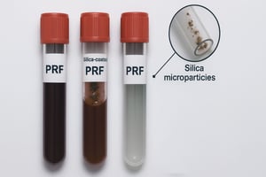 Micropartículas de sílica em tubos para PRF causando efeitos citotóxicos em células humanas