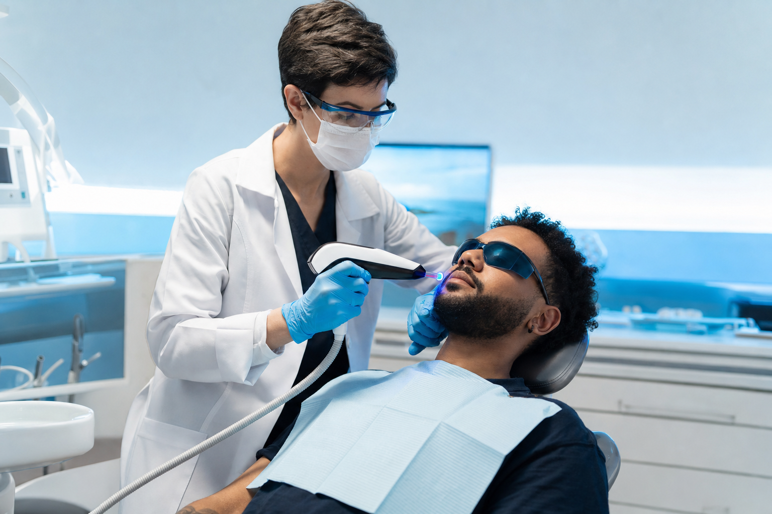 Laserterapia na odontologia: como a PDT auxilia no controle de infecções persistentes