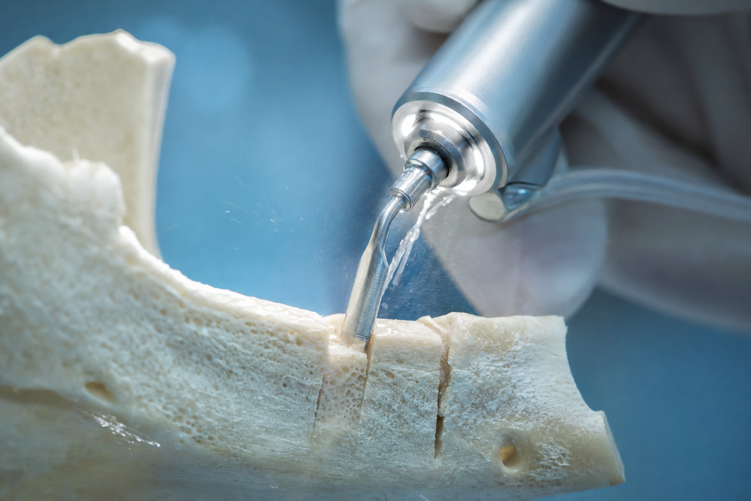Piezosurgery White: como a cirurgia piezoelétrica amplia o controle no corte ósseo